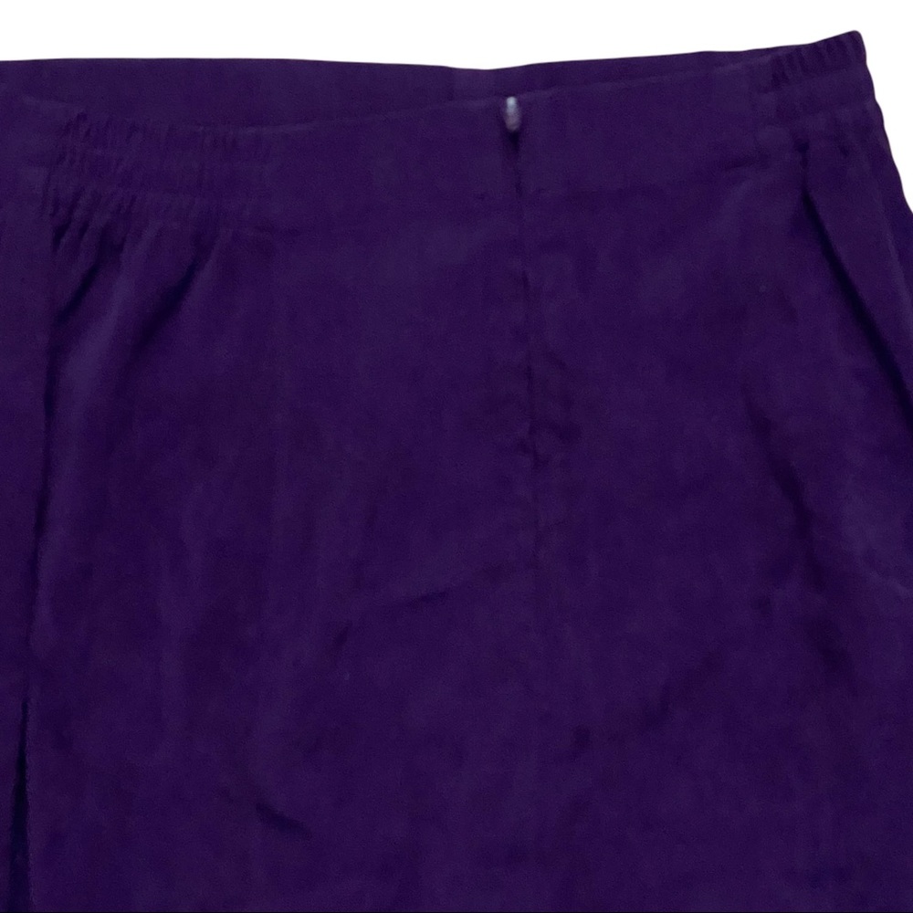 Vintage Norton McNaughton Skirt Dark Purple Size 12 - Picture 6 of 12